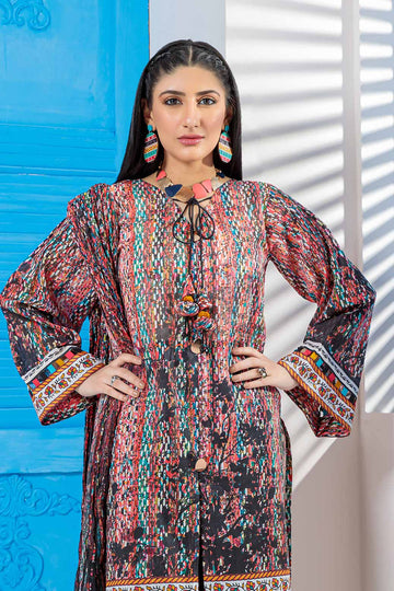 Bonanza Satrangi Rsr223p53 Red Eid Prints 2022 Online Shopping